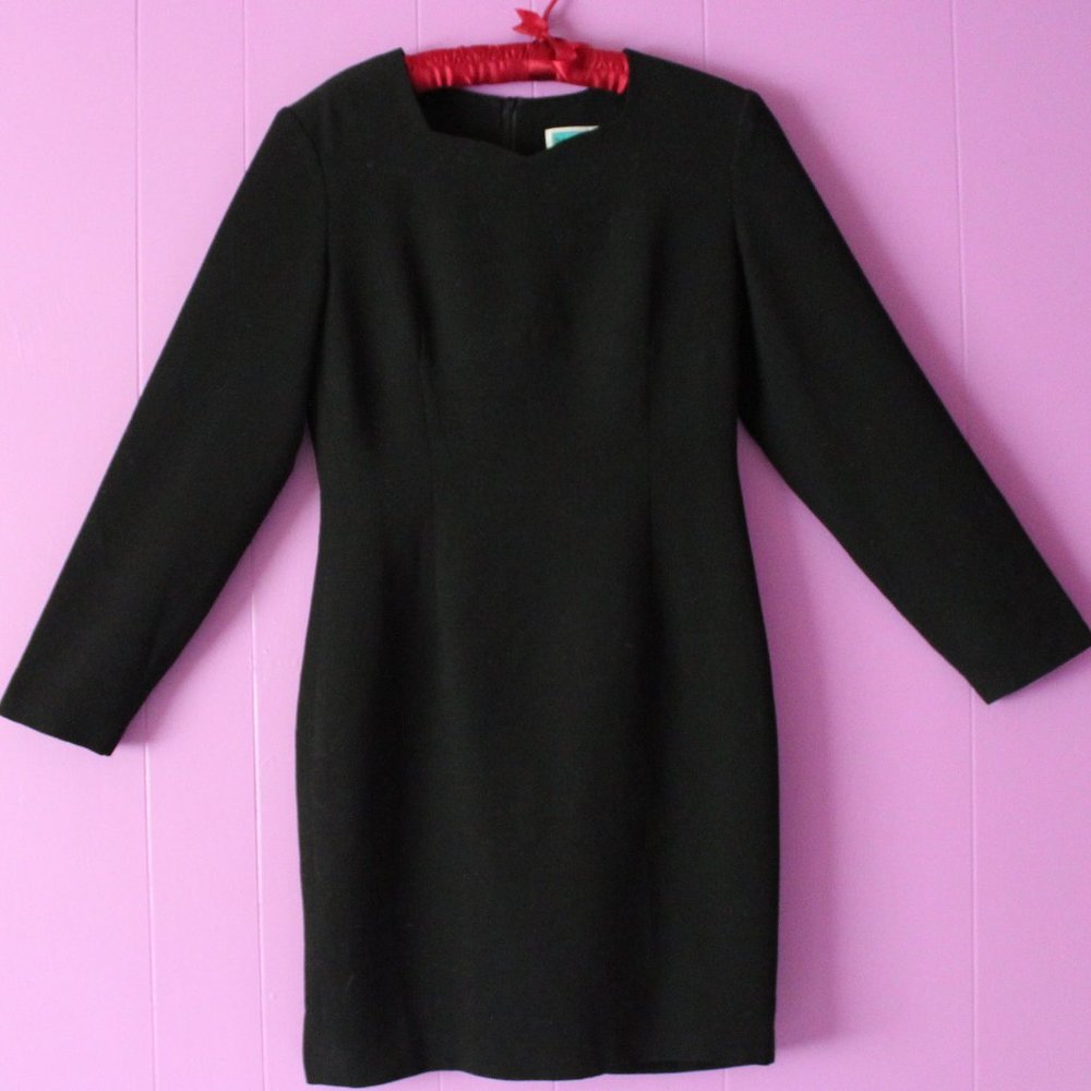 Vintage Italian Designer Wiggle Mini Dress